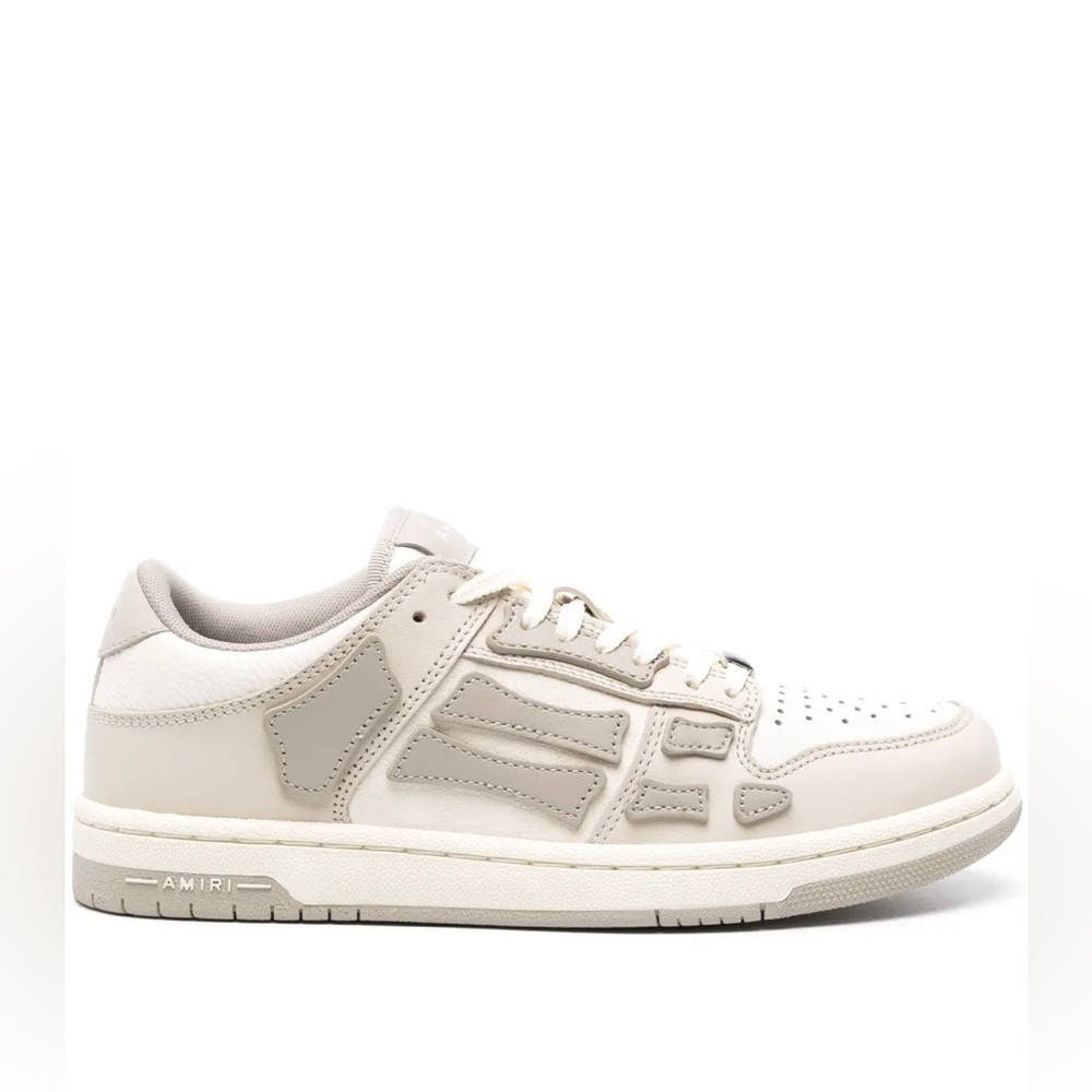 Amiri Skel Bicolor Low-Top Sneakers